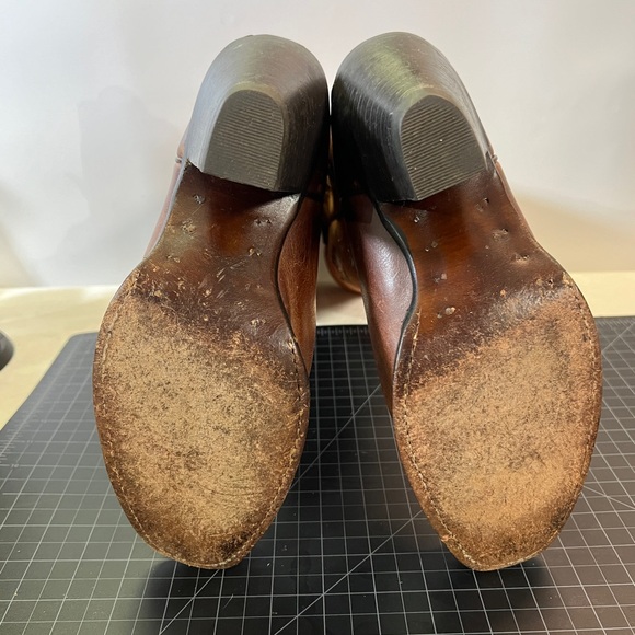 VGUC Sonora Double H boots with embroidery sz 7.5 - Picture 2 of 10